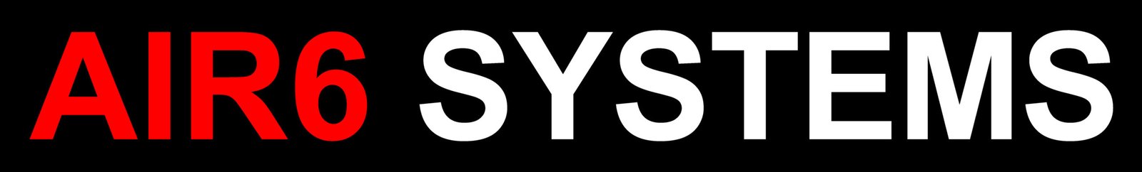 AIR6 SYSTEMS Logo (large)